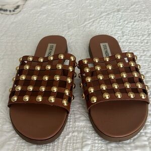 Steve Madden brown sandals. Size 7 1/2